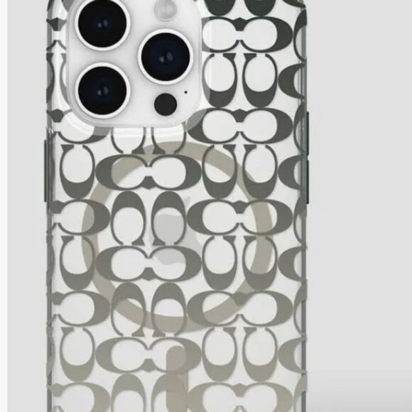 Coach Signature C Ombre MagSafe IPhone 16 Pro Max Case- Deep Forest - Picture 2 of 7